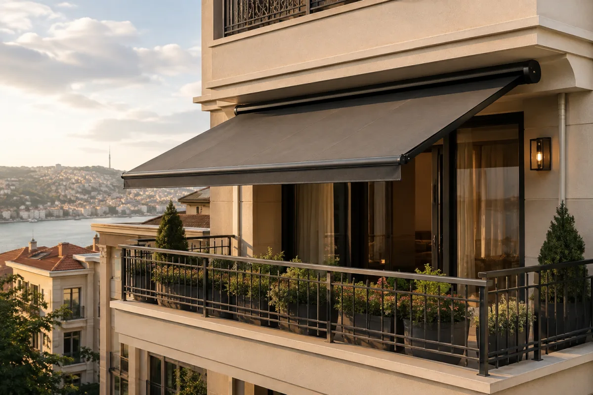 Balkon Tente Modelleri — uygulama fotoğrafı 1