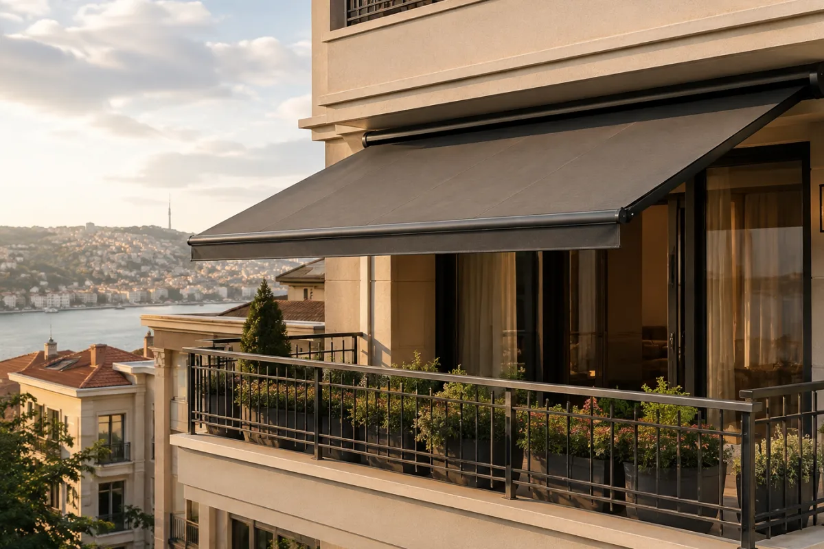 Balkon Tente Modelleri — uygulama fotoğrafı 3