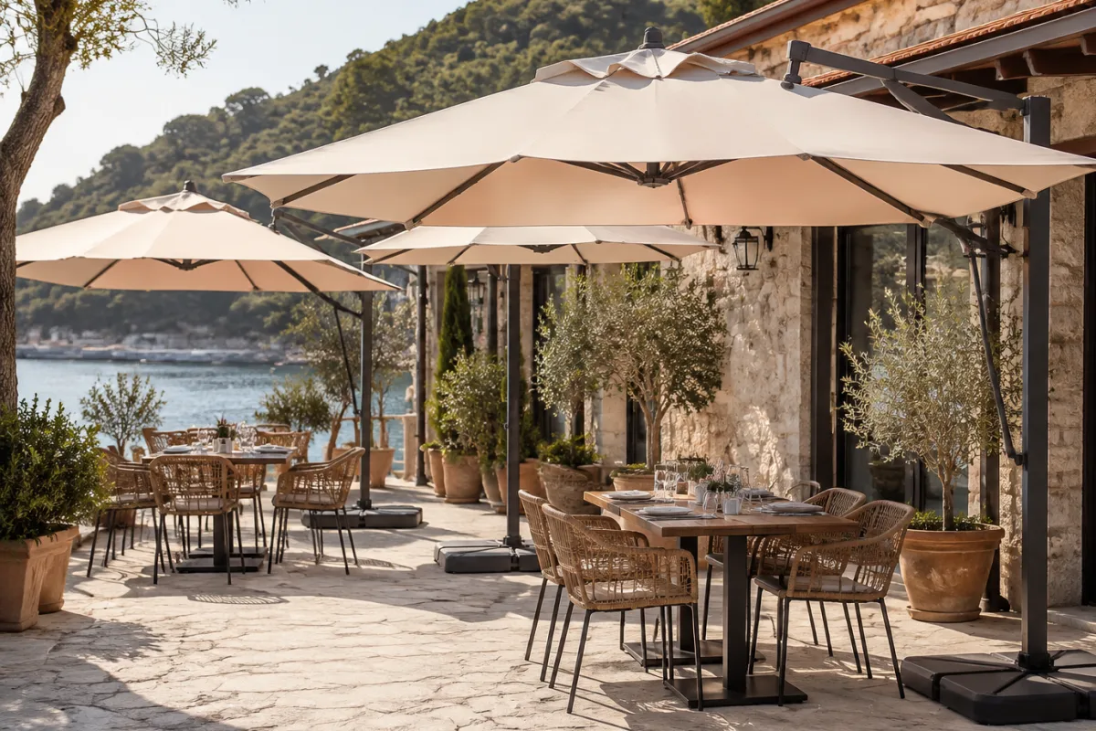 Cafe Şemsiyesi — uygulama fotoğrafı 3