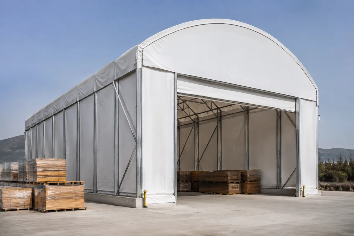 Hangar Çadırı uygulama fotoğrafı