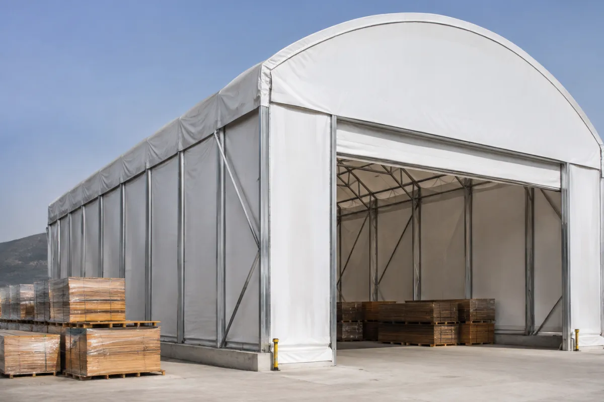 Hangar Çadırı uygulama örneği